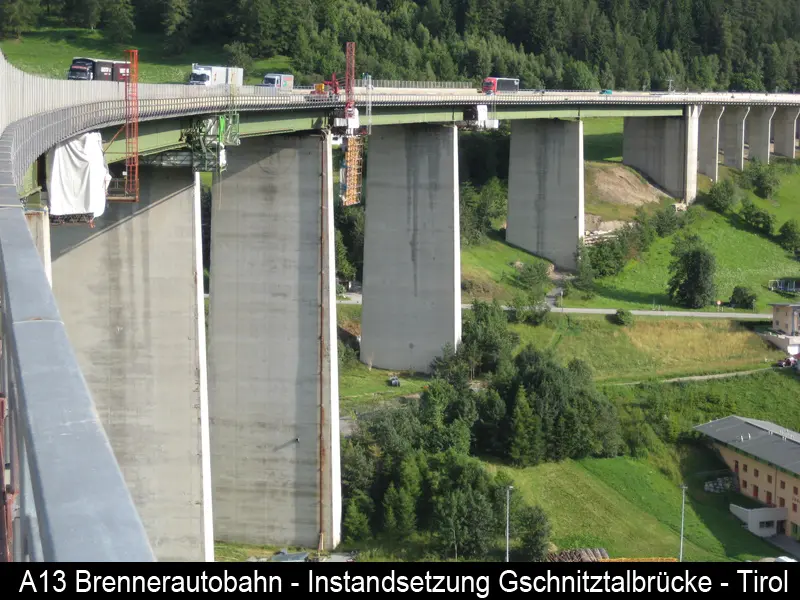 Instandsetzung Gschnitztalbrücke