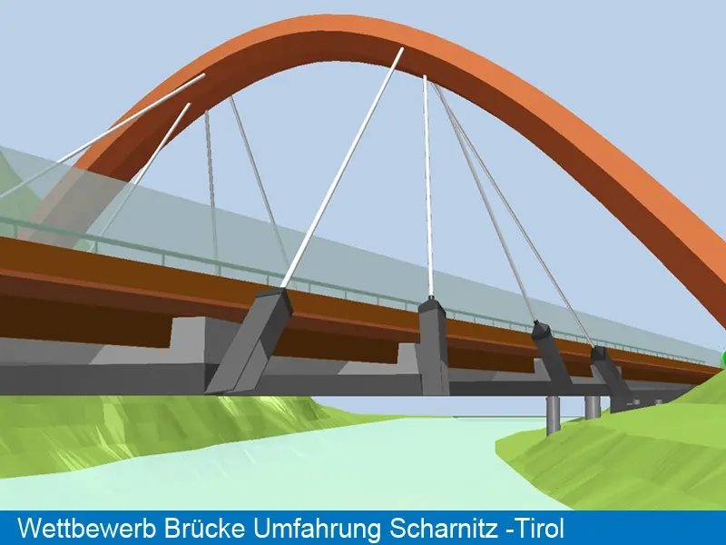 Wettbewerb Brücke Umfahrung Scharnitz - Tirol